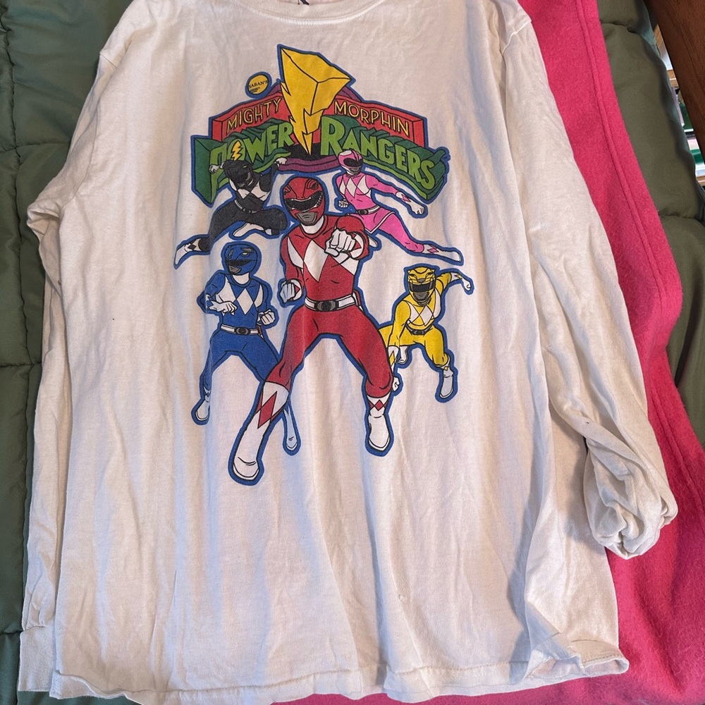 Power Rangers Long Sleeve Graphic Tee - Picture 2 of 4